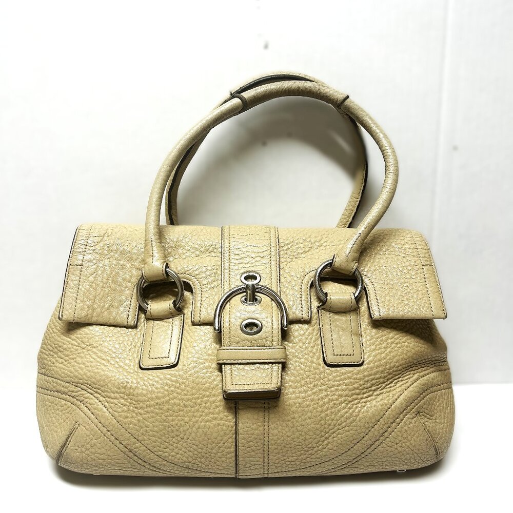 COACH Soho Hampton Buckle flap large satchel  No. L0793-F10913